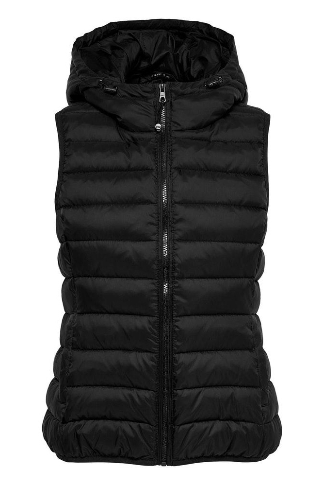 ONLNEWTAHOE HOOD WAISTCOAT OTW N 15205760 Black